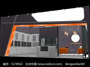 产品展厅展柜3d设计模型素材